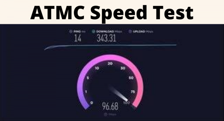 ATMC Speed Test