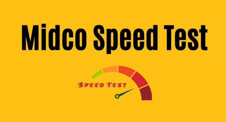 Midco Speed Test
