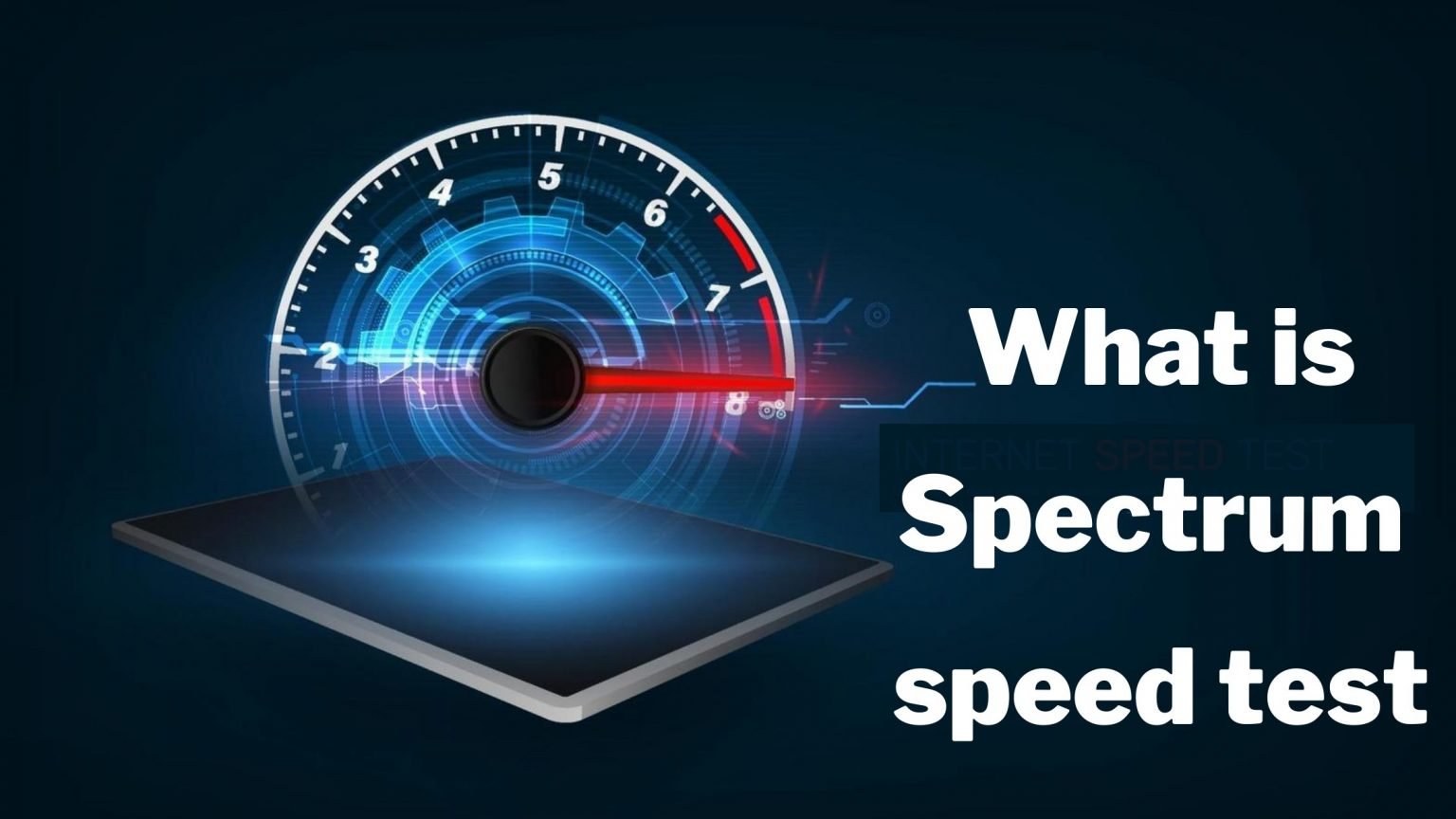 spectrum internet speed check
